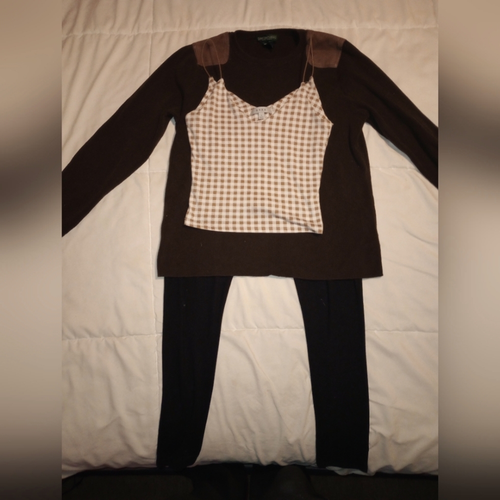 Gaze tank Ralph Lauren sweater and leggings